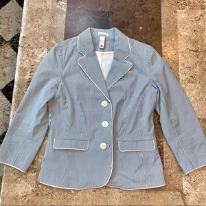 Women’s SZ S OLD NAVY Classic Pin-Striped Blazer
